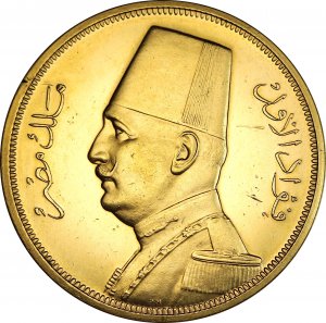 Egypt, Fuad I, 500 piastres, 1929, ... 